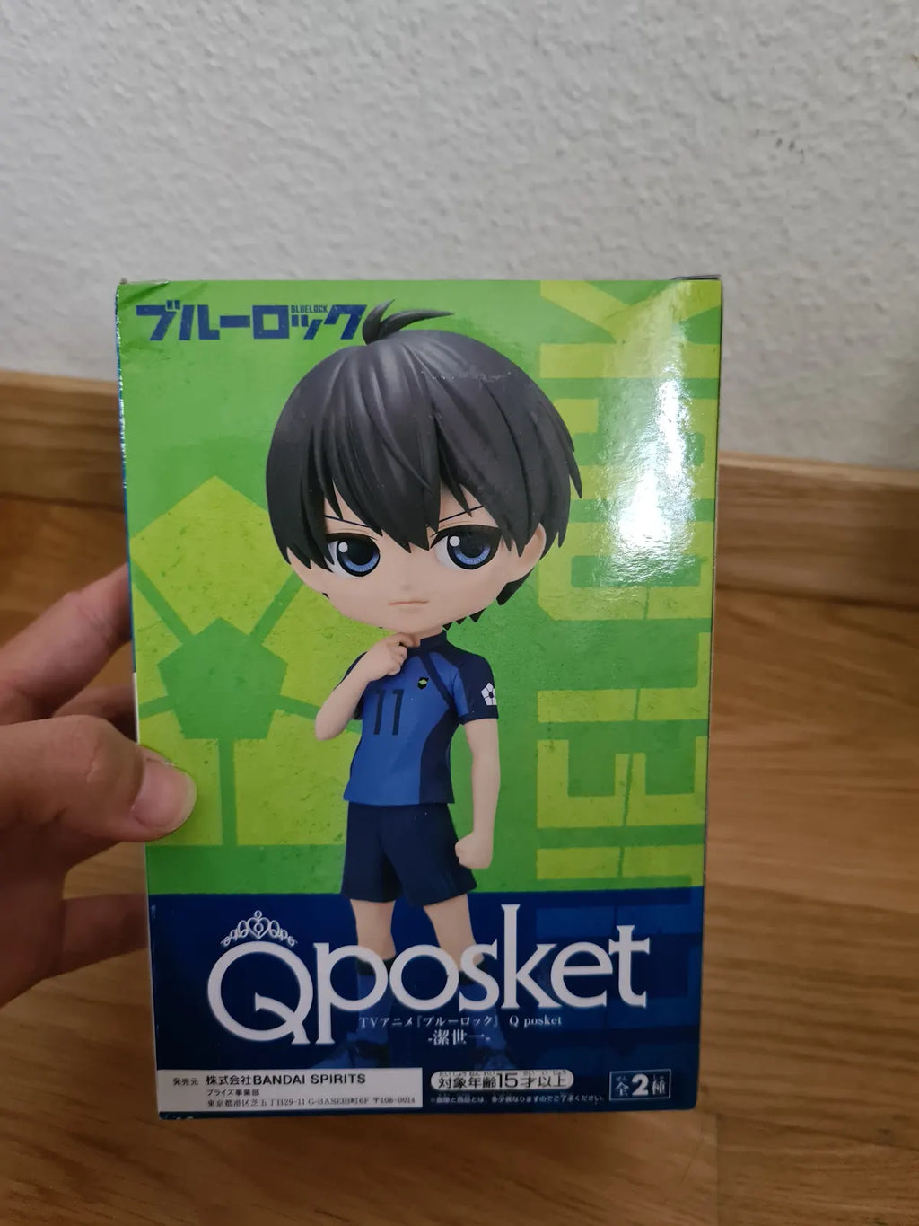 Blue Lock Yoichi Isagi A Q Posket Figure Banpresto