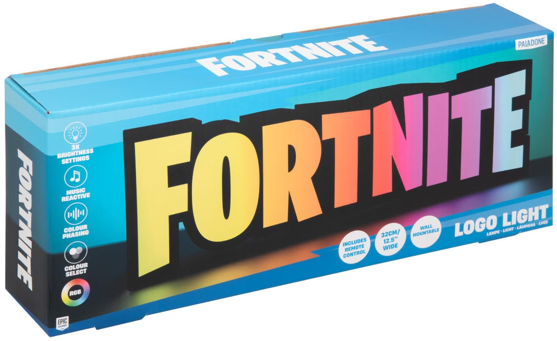 Fortnite Logo LED RGB-Lampe
