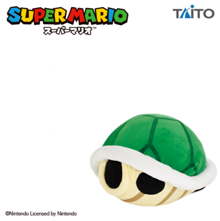 Super Mario Green Shell Plush Taito